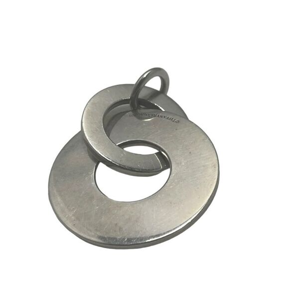 💛 925 Tiffany & Co 1837 Interlocking Circles Pendant - Picture 3 of 3